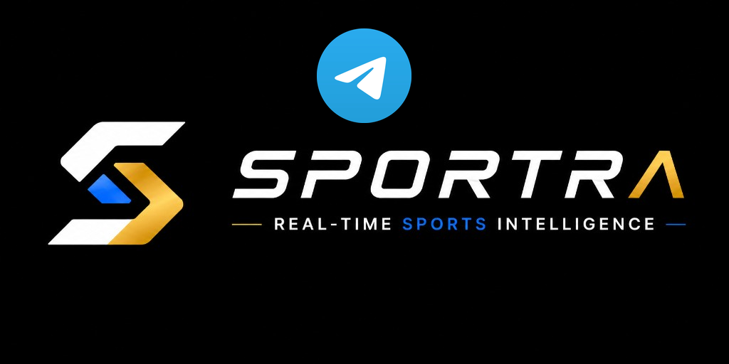 Sportra on Telegram with football command cards